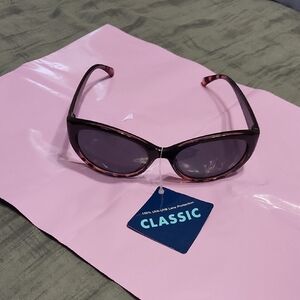 Foster Grant Sunglasses With Leopard Print